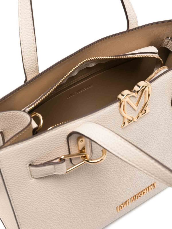 The Best Shops LOVE MOSCHINO: Handtaschen - Shopper - Weiß