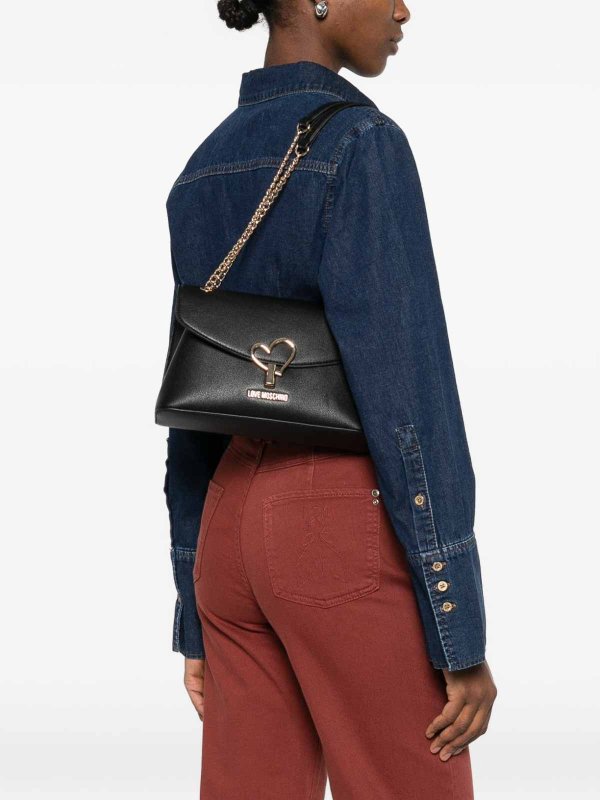 LOVE MOSCHINO: ショルダーバッグ online - ショルダーバッグ - 黒