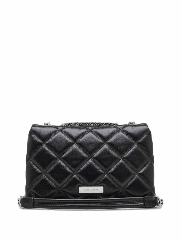 The Best Shops MARC JACOBS: shopper - Borsa Dual Slim In Pelle Nera