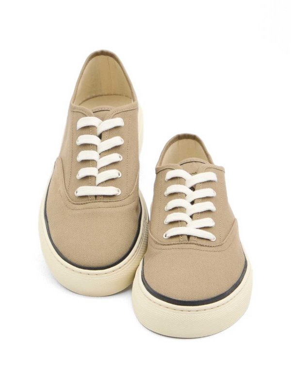 JACQUEMUS buy online Khaki Cotton Skate Sneakers