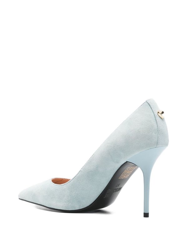 The Best Shops LOVE MOSCHINO: court shoes - Ice-Colored High-Heeled Decollete Shoes