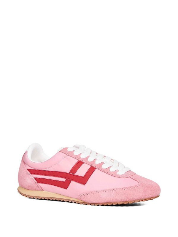 The Best Shops PRO-KEDS: trainers - Racer 77 Sneakers In Pink And Red Nylon