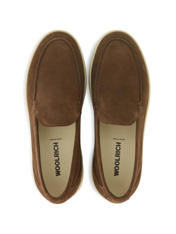 WOOLRICH: Mocasines y Zapatillas online - Mocasines - Marrón