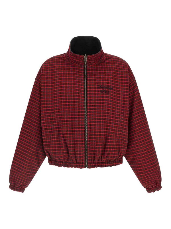 BALENCIAGA: leather jacket online - Reversible Leather Jacket