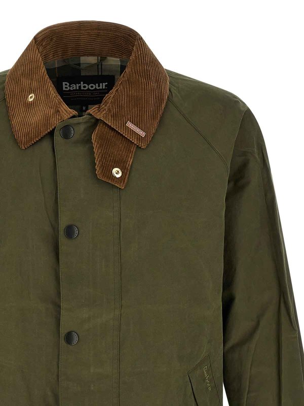カジュアルジャケット - 緑 shop online: BARBOUR