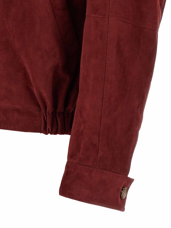 Suede Jacket shop online: BRUNELLO CUCINELLI