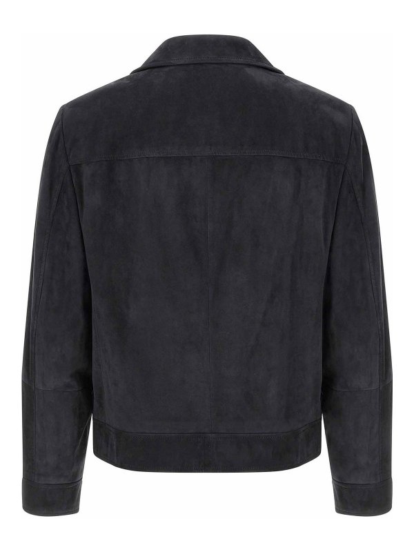 BRUNELLO CUCINELLI: leather jacket online - Suede Jacket