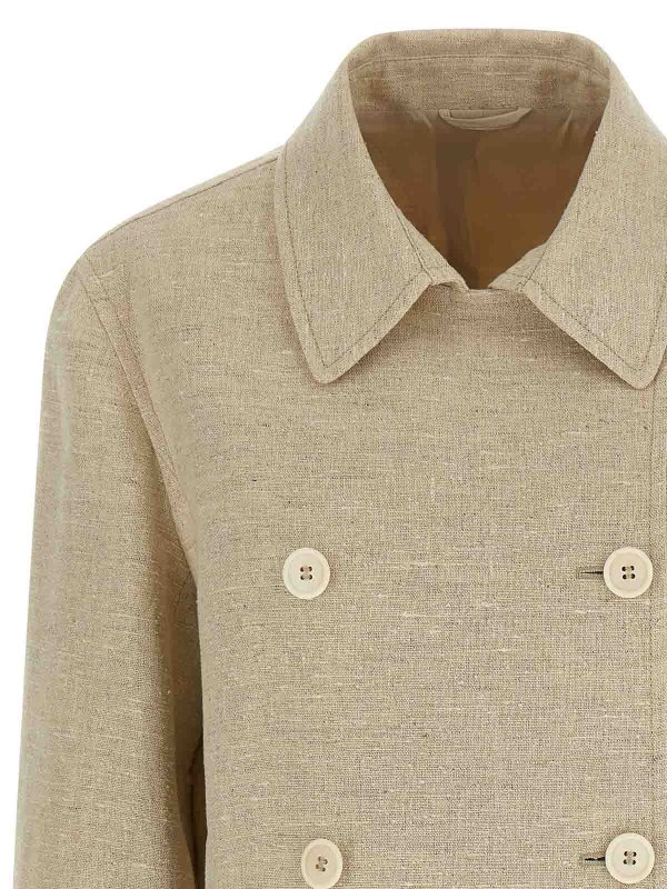 The Best Shops BRUNELLO CUCINELLI: blazers - Double-Breasted Jacket