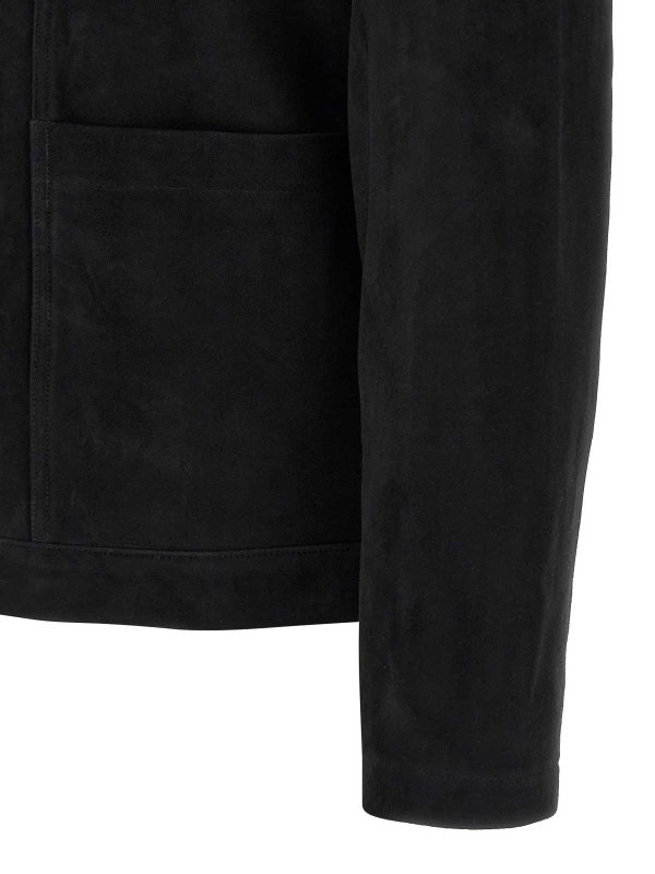 レザージャケット - 黒 shop online: GIORGIO BRATO