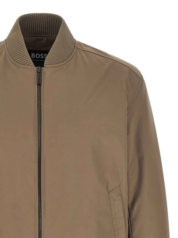The Best Shops Hugo Boss: Bomberjacken - Bomberjacke - Grau