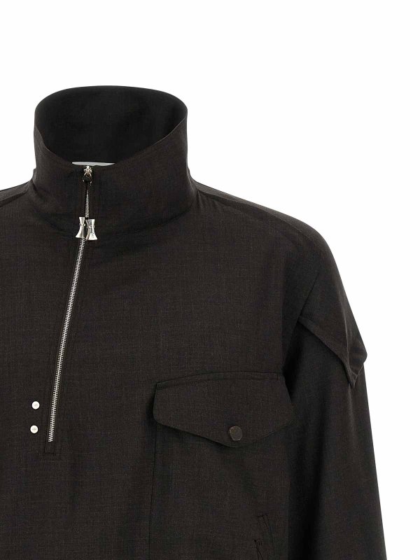 The Best Shops KIKO KOSTADINOV: カジュアルジャケット - カジュアルジャケット - ブラウン