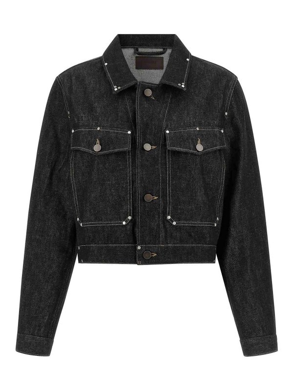 LEMAIRE: デニムジャケット - デニムジャケット - 黒