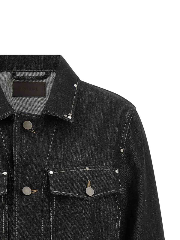 The Best Shops LEMAIRE: デニムジャケット - デニムジャケット - 黒
