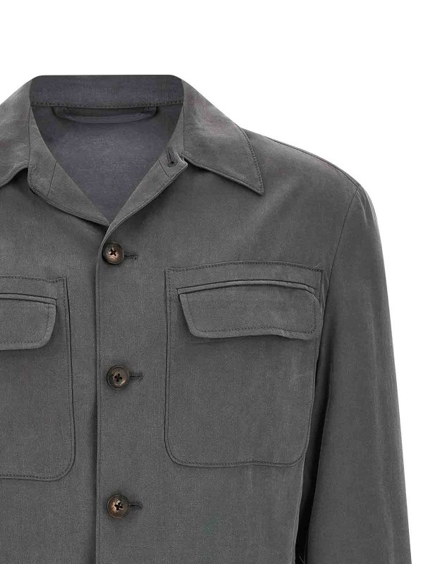 The Best Shops PAL ZILERI: シャツ - シャツ - グレー