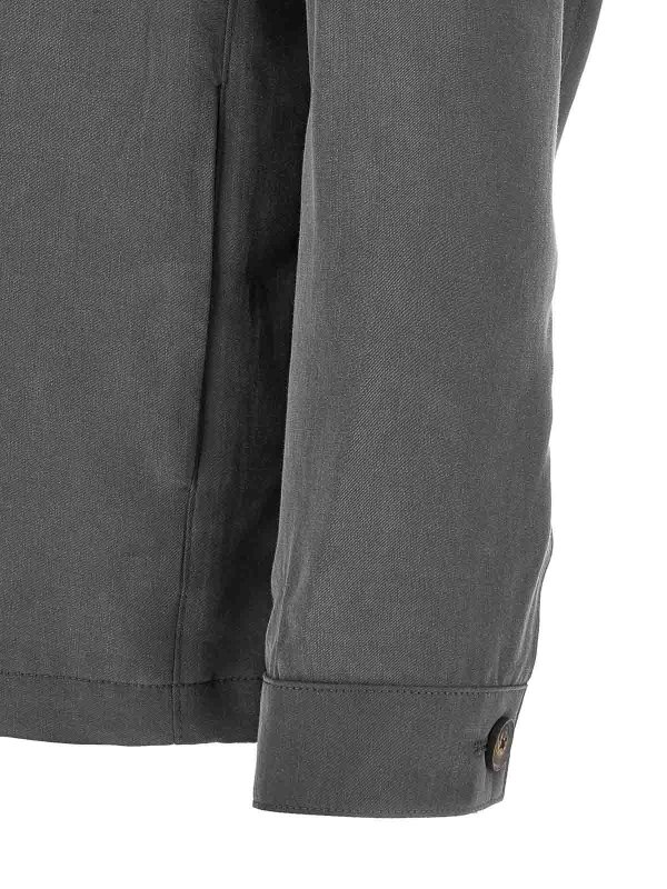 シャツ - グレー shop online: PAL ZILERI