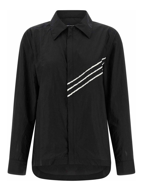 Y-3: giacche casual - Sovracamicia W Re 3S