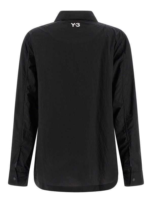 Y-3: giacche casual online - Sovracamicia W Re 3S