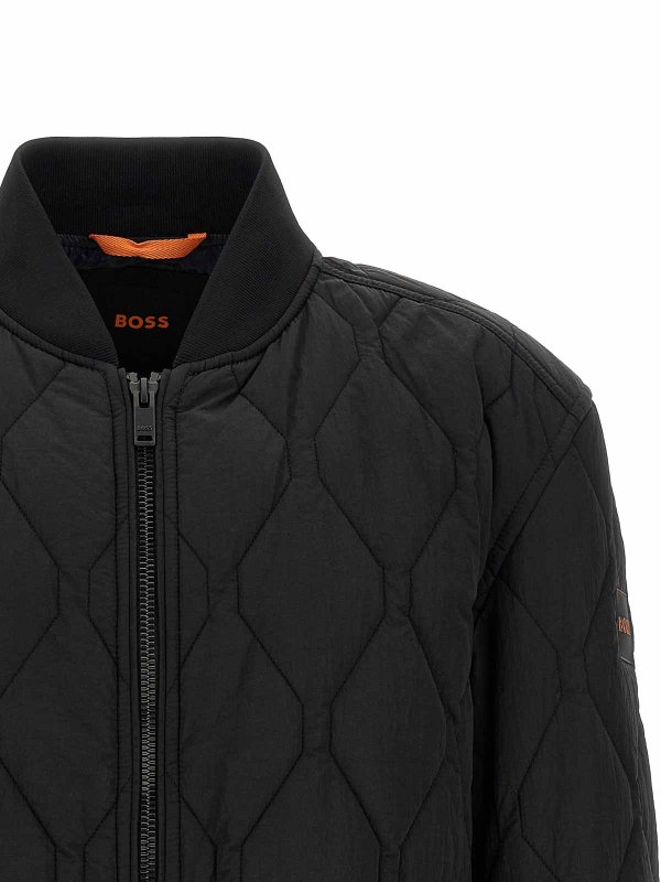 The Best Shops Hugo Boss: ボンバージャケット - ボンバージャケット - 黒