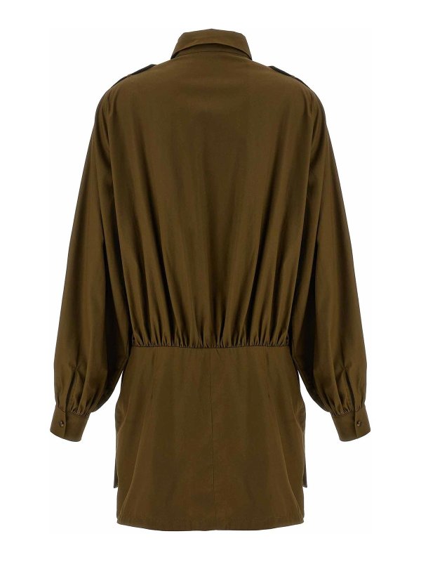 7 FOR ALL MANKIND: ニーレングスドレス online - 膝丈ドレス - ブラウン