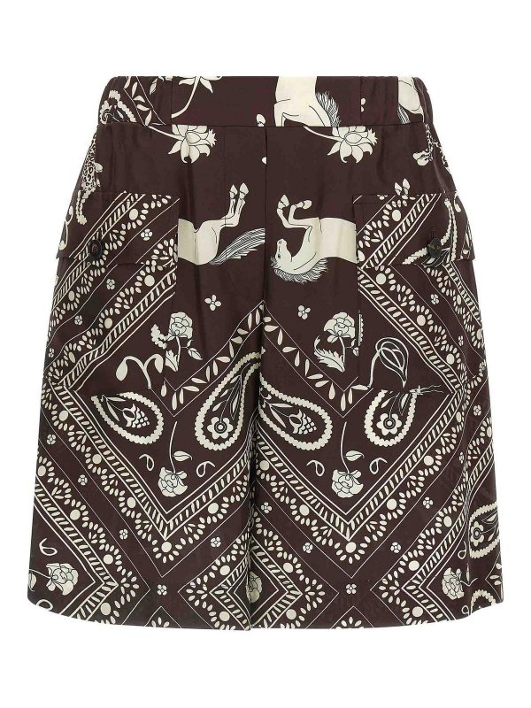 ALBERTO BIANI: トラウザーショーツ - ショートパンツ - ブラウン
