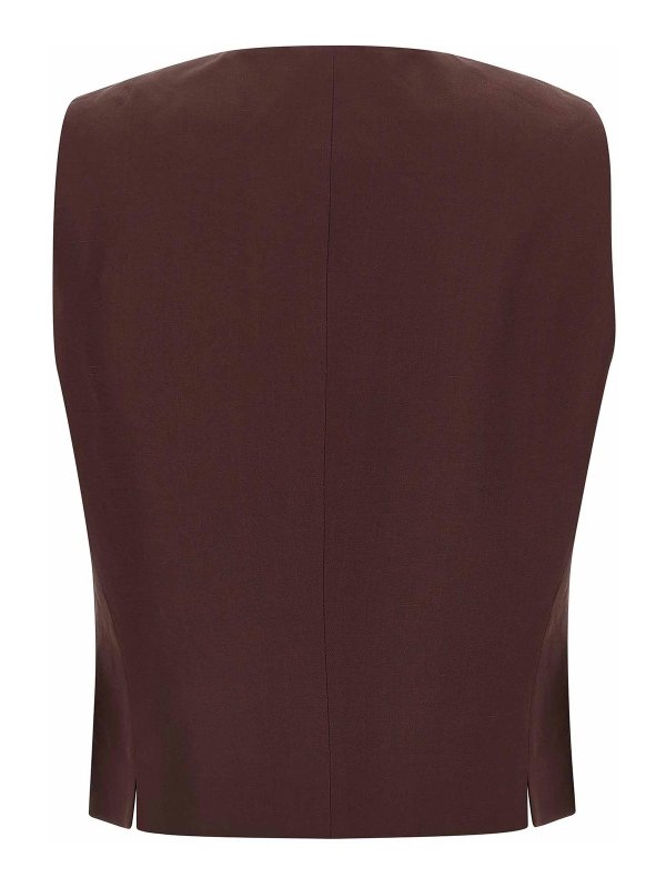 ALBERTO BIANI: ベスト online - ベスト - ブラウン