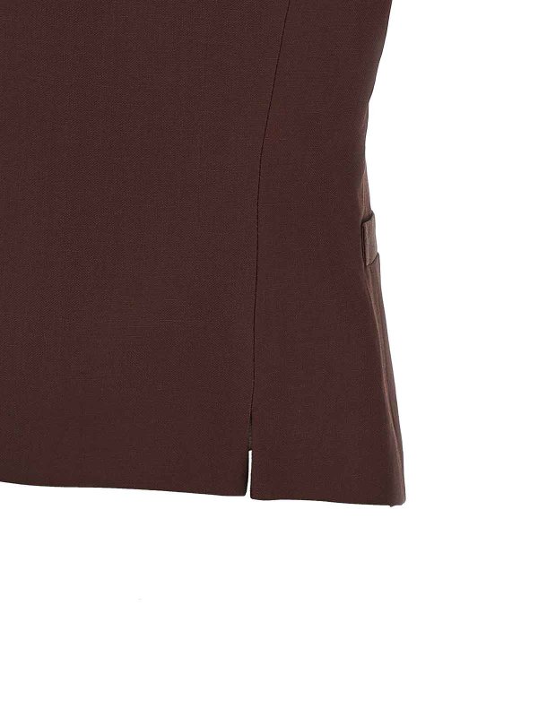 ベスト - ブラウン shop online: ALBERTO BIANI