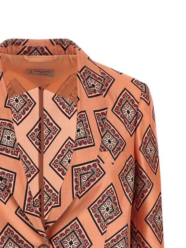 The Best Shops ALBERTO BIANI: ブレザー - ブレザー - ヌードカラー