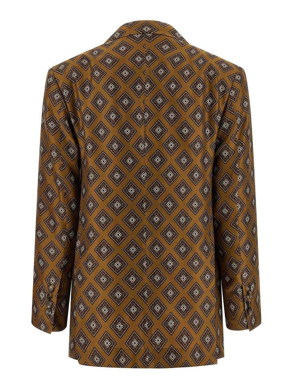 ALBERTO BIANI: ブレザー online - ブレザー - ブラウン