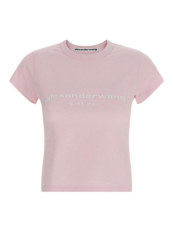 ALEXANDER WANG: T-shirts - T-Shirt - Nude