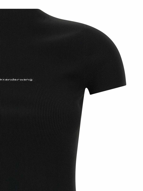 The Best Shops ALEXANDER WANG: ニーレングスドレス - 膝丈ドレス - 黒