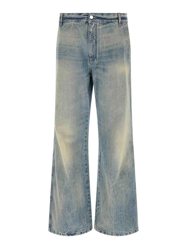 AMIRI: ブーツカットジーンズ - ブーツカットジーンズ - ブルー