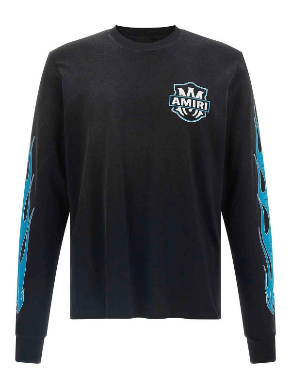 AMIRI: T-shirts - T-Shirt - Schwarz