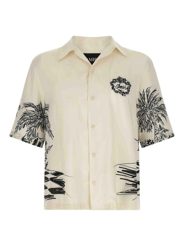 AMIRI: Hemden - Hemd - Weiß