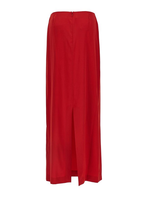 ARMARIUM: ニーレングススカート＆ミディ丈 online - 膝丈/ミディスカート - 赤