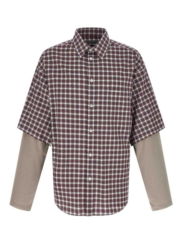 BALENCIAGA: shirts - Wrong Sleeve Shirt