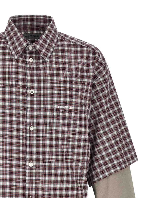 The Best Shops BALENCIAGA: shirts - Wrong Sleeve Shirt