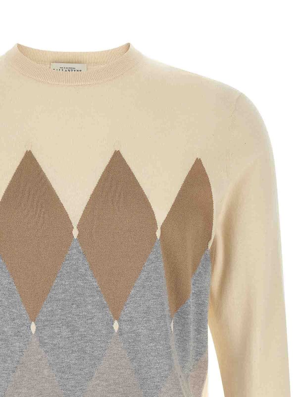 The Best Shops BALLANTYNE: クルーネック - クルーネック - ベージュ