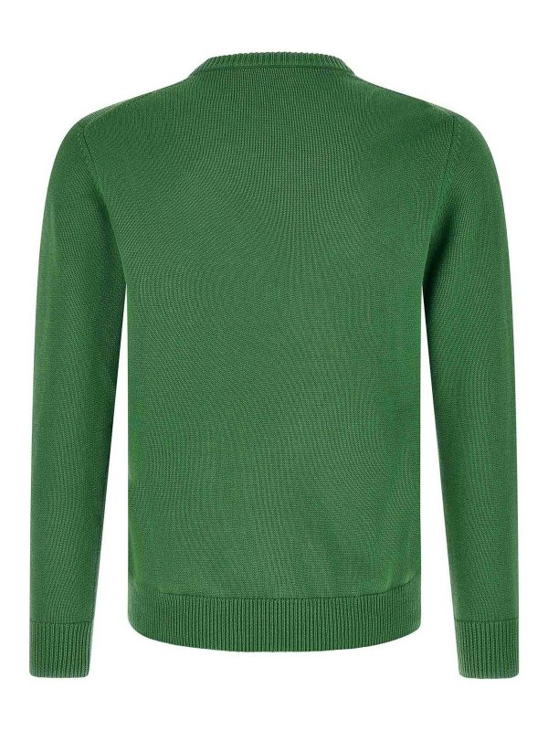 BALLANTYNE: クルーネック online - クルーネック - 緑