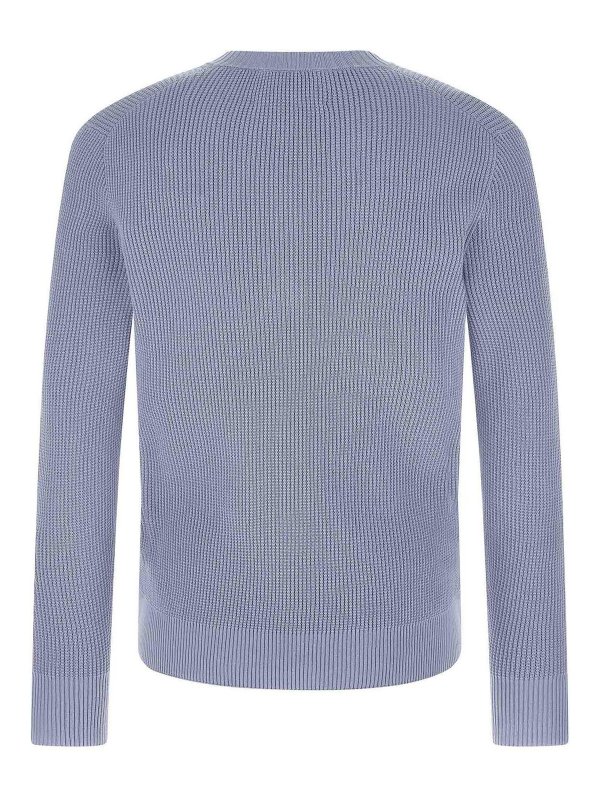 BALLANTYNE: crew necks online - Argyle Pattern Sweater