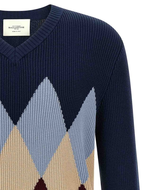 The Best Shops BALLANTYNE: クルーネック - クルーネック - ブルー