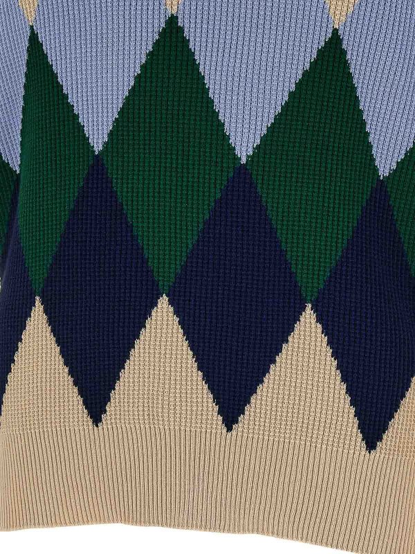 クルーネック - ベージュ shop online: BALLANTYNE