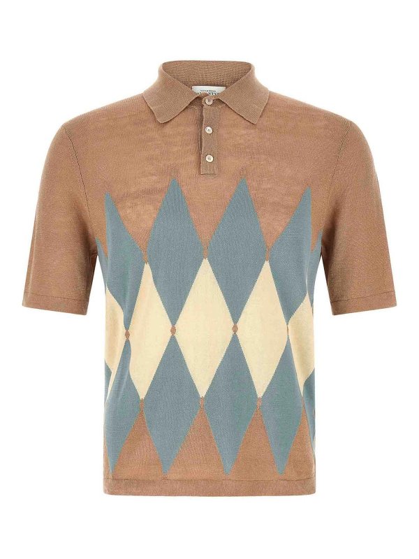 BALLANTYNE: ポロシャツ - ポロシャツ - ベージュ