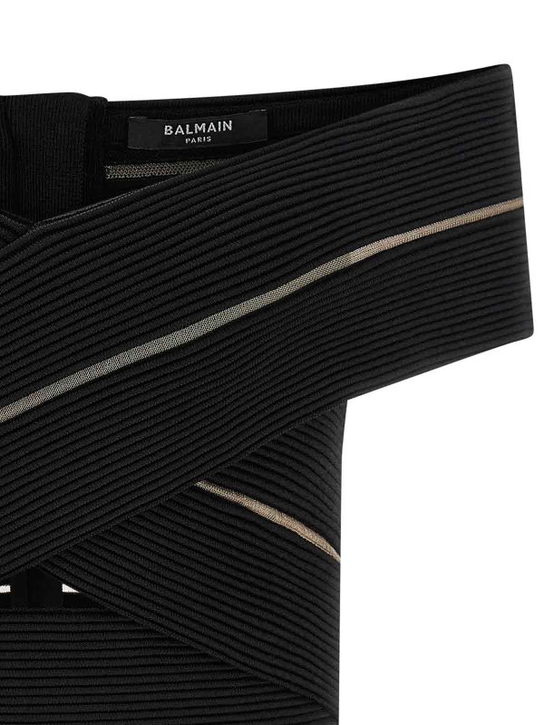 The Best Shops Balmain: トップス＆タンクトップ - トップ/タンクトップ - 黒