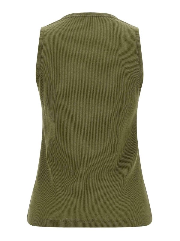 Balmain: Tops & Débardeurs online - Top - Vert