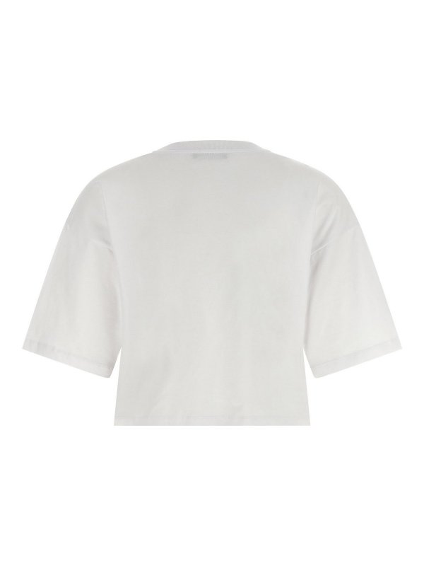 Balmain: T-shirts online - T-Shirt - Weiß