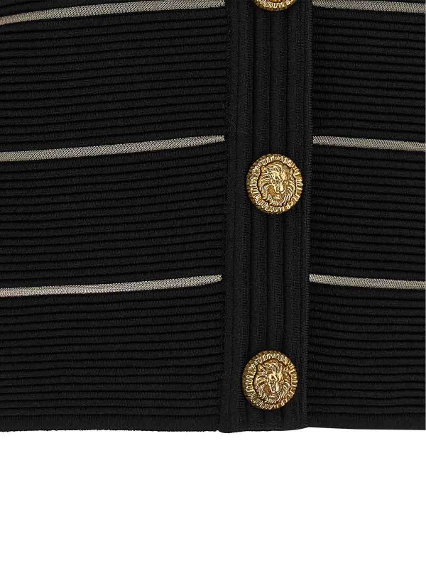 カーディガン - 黒 shop online: Balmain