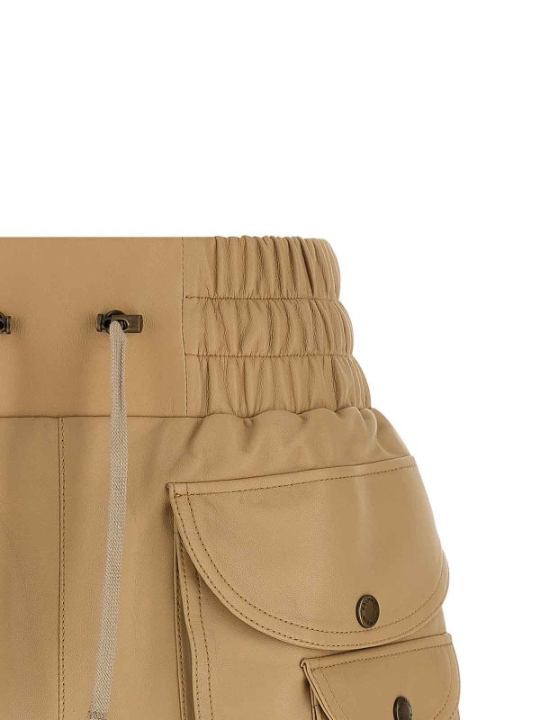 The Best Shops Balmain: Shorts - Short - Beige