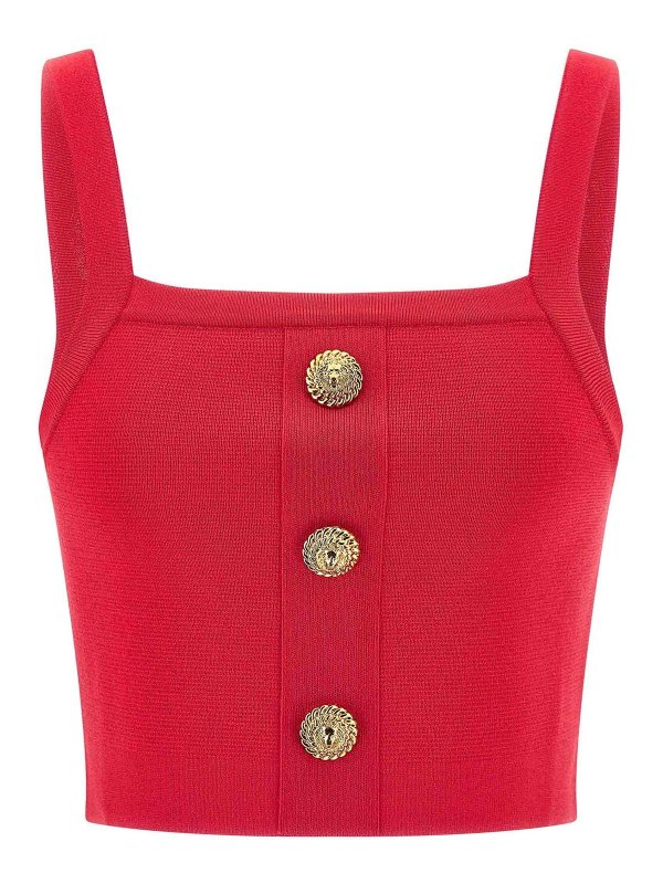 Balmain: Tops & Débardeurs - Top - Multicolore