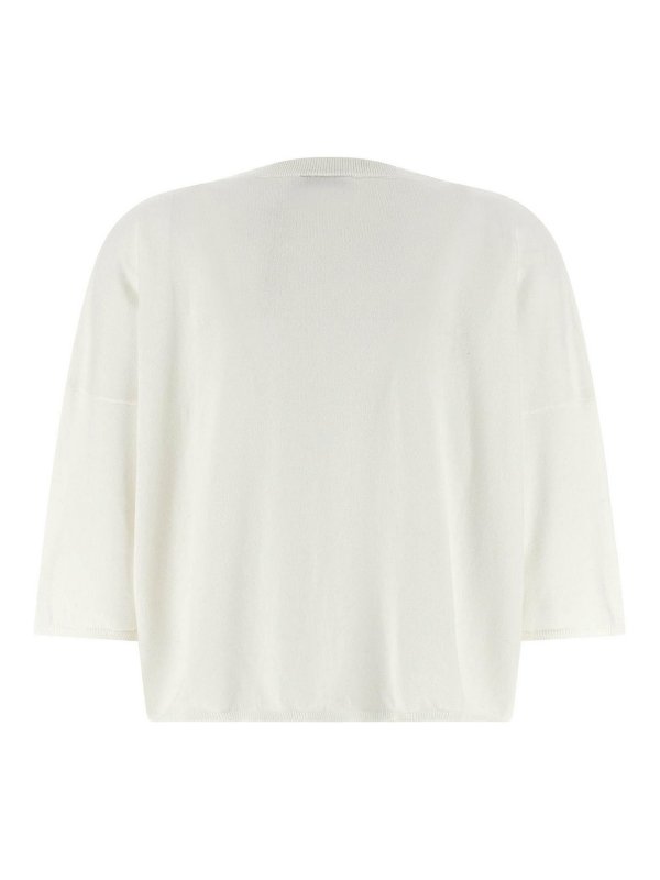 BE YOU: クルーネック online - クルーネック - 白