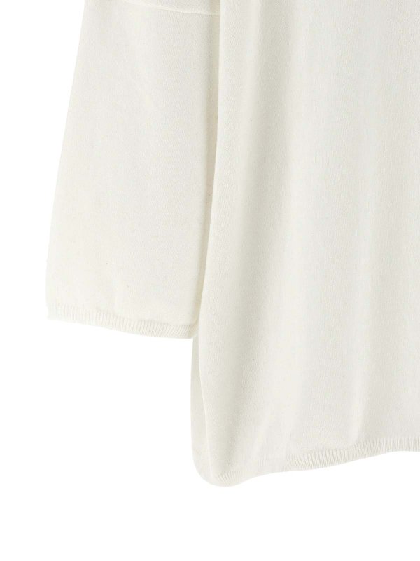 クルーネック - 白 shop online: BE YOU